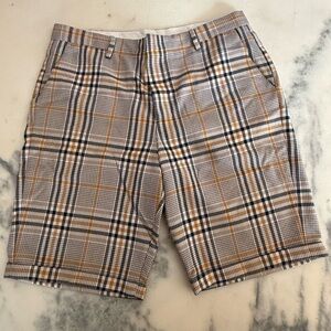 Zara Stylish Plaid Men's Shorts